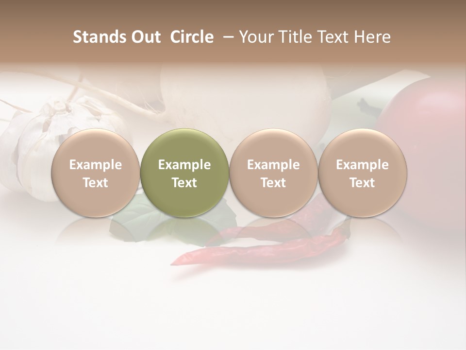 Chilies Basilikum Gew PowerPoint Template