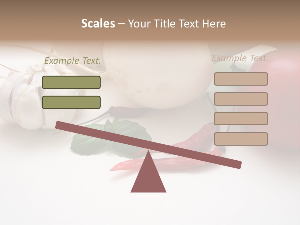 Chilies Basilikum Gew PowerPoint Template