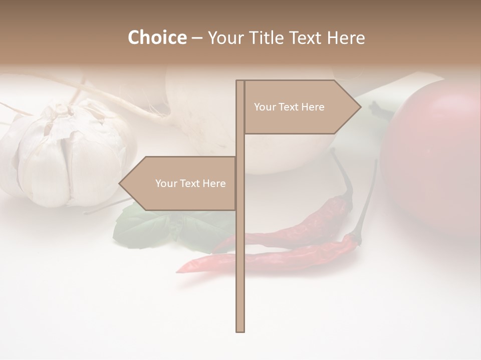 Chilies Basilikum Gew PowerPoint Template