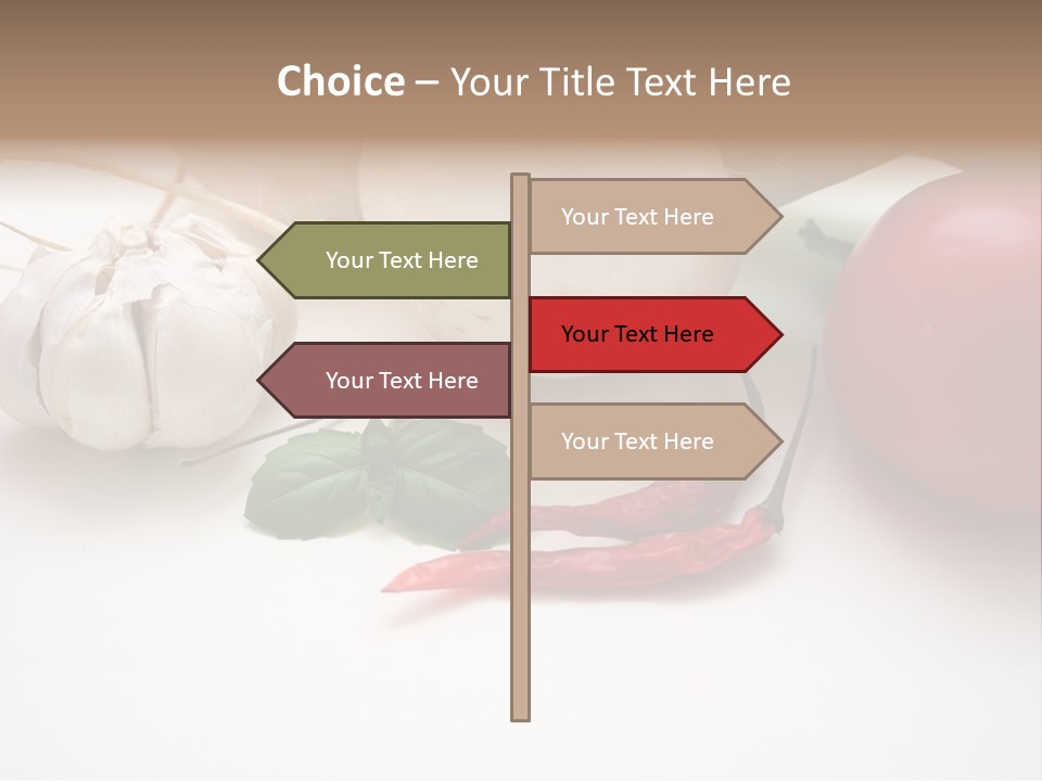 Chilies Basilikum Gew PowerPoint Template