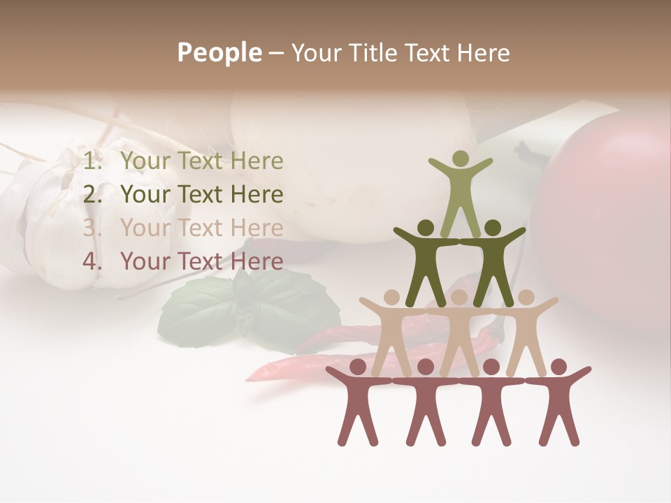 Chilies Basilikum Gew PowerPoint Template