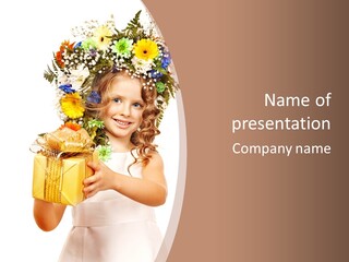 Skincare Attractive Gift PowerPoint Template