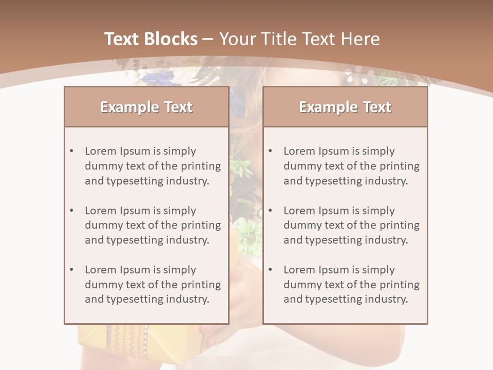 Skincare Attractive Gift PowerPoint Template