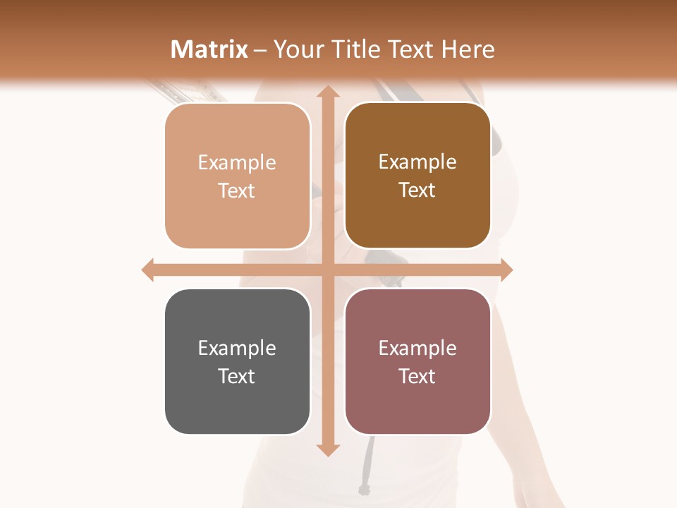 White Fit Stunning PowerPoint Template