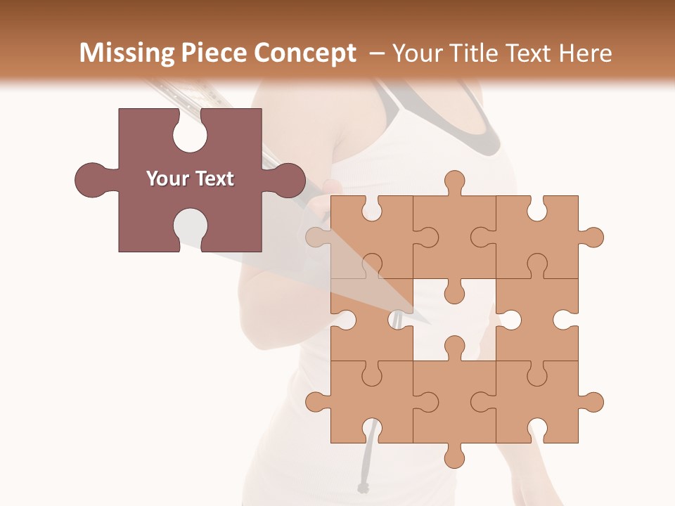 White Fit Stunning PowerPoint Template