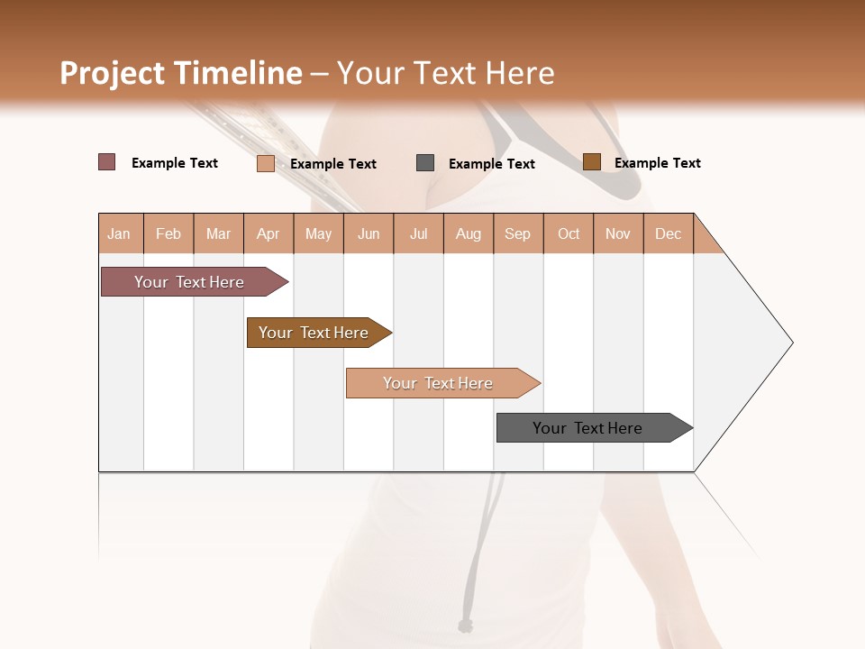 White Fit Stunning PowerPoint Template