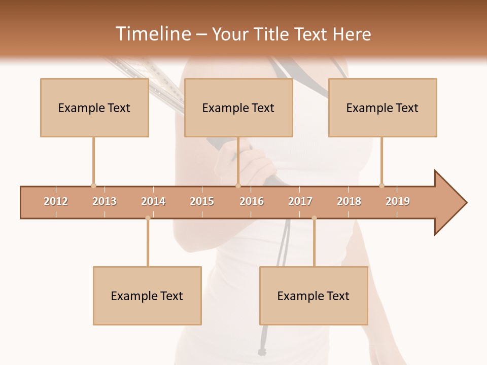 White Fit Stunning PowerPoint Template