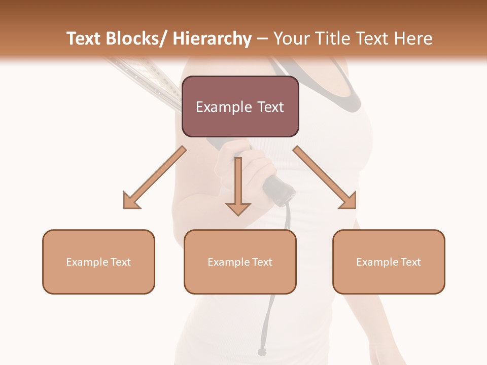 White Fit Stunning PowerPoint Template