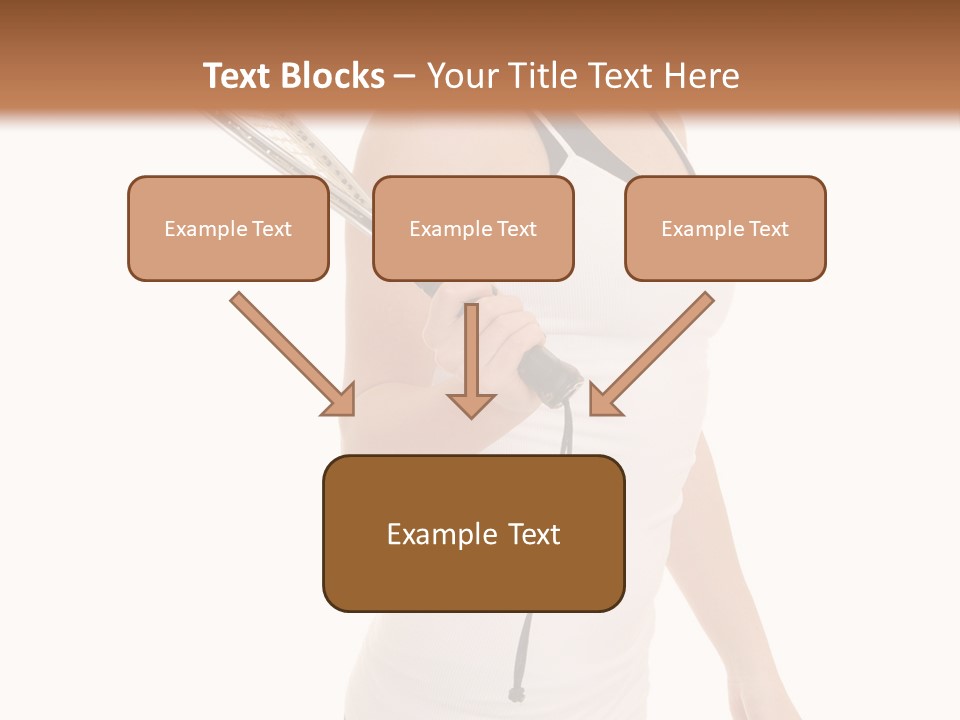 White Fit Stunning PowerPoint Template