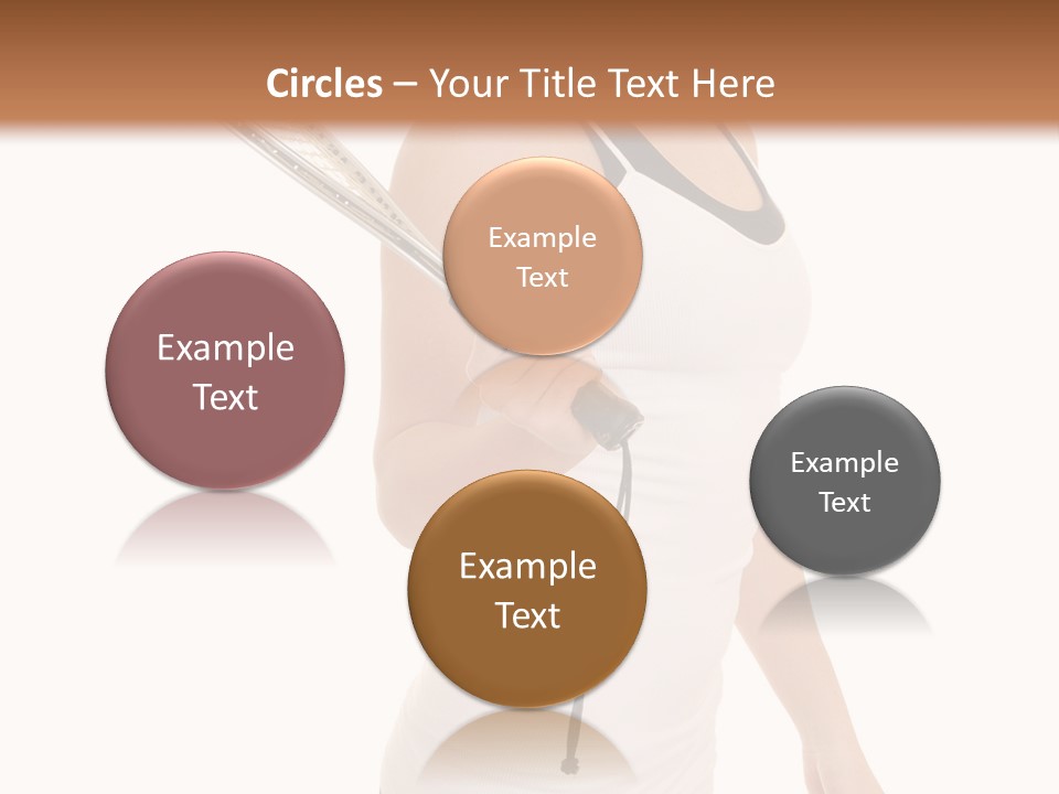 White Fit Stunning PowerPoint Template