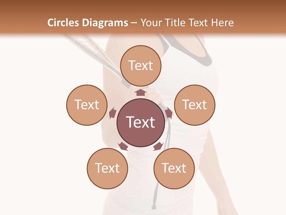 White Fit Stunning PowerPoint Template