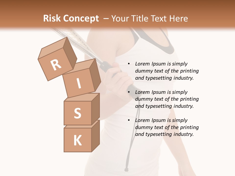 White Fit Stunning PowerPoint Template