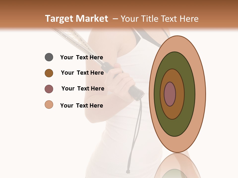 White Fit Stunning PowerPoint Template