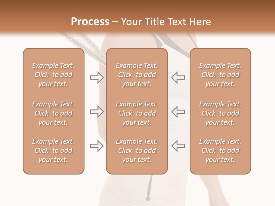 White Fit Stunning PowerPoint Template