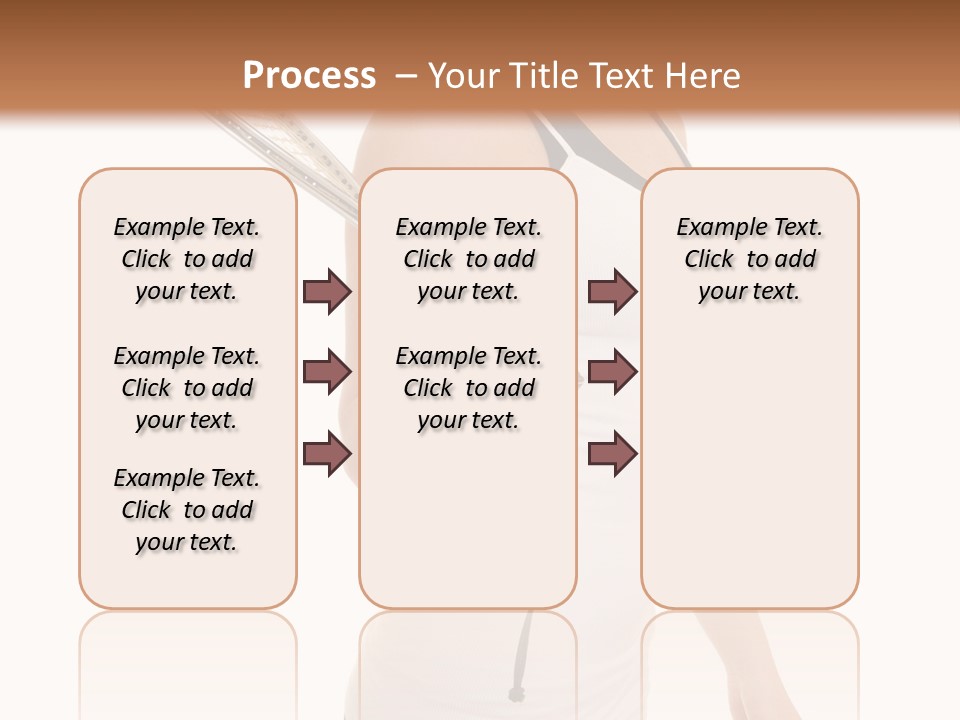White Fit Stunning PowerPoint Template