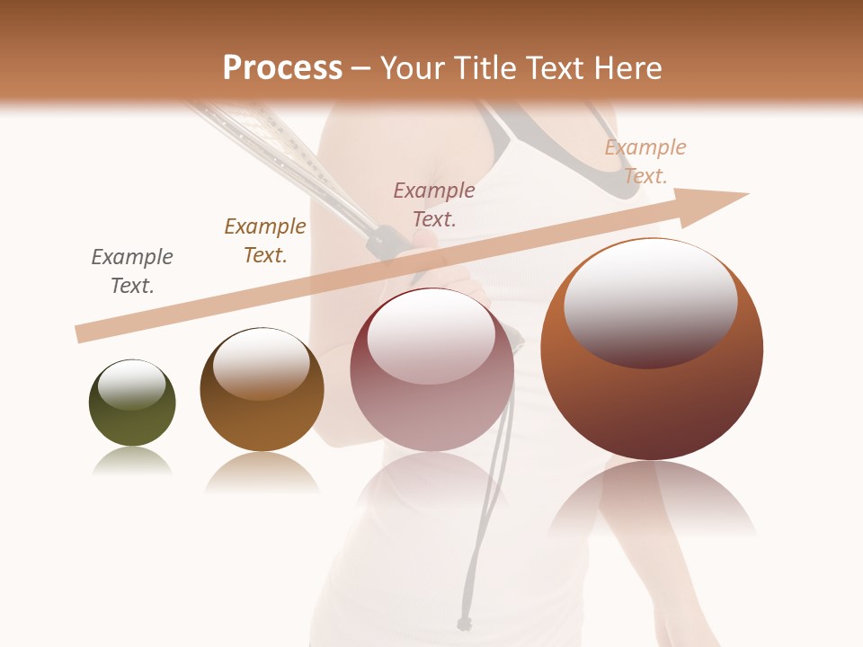 White Fit Stunning PowerPoint Template