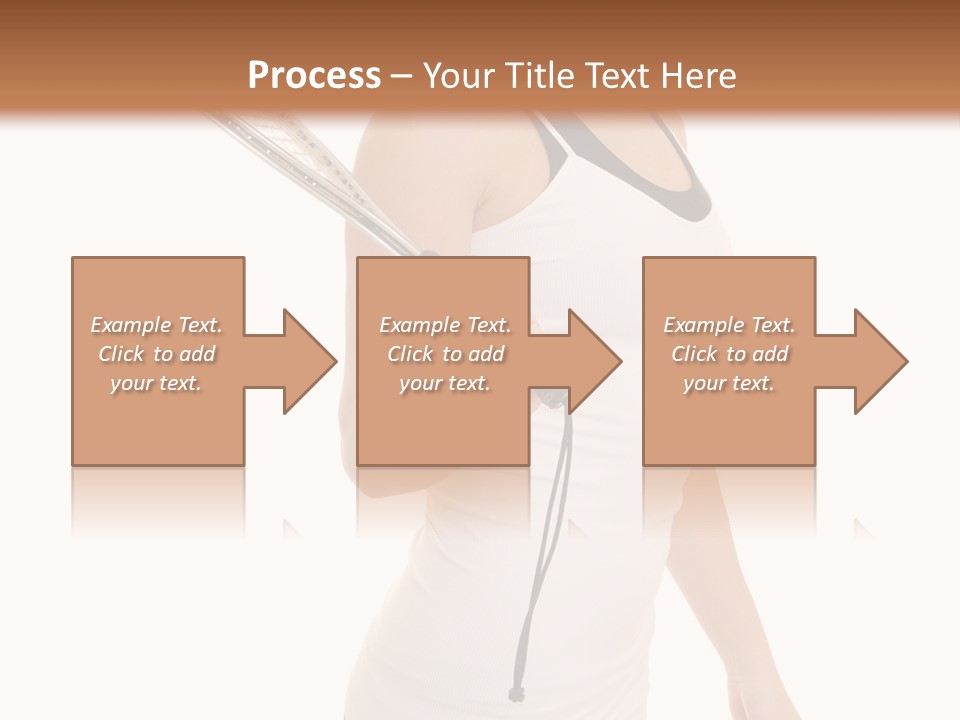 White Fit Stunning PowerPoint Template