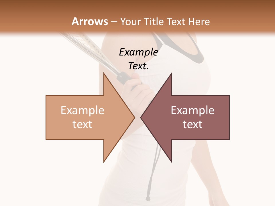 White Fit Stunning PowerPoint Template