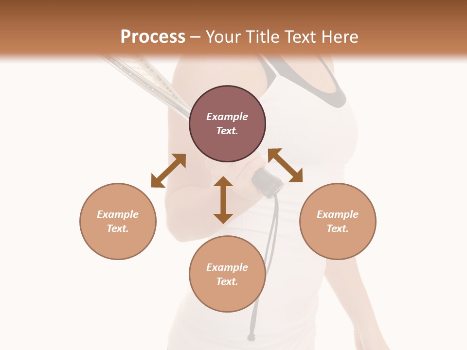 White Fit Stunning PowerPoint Template