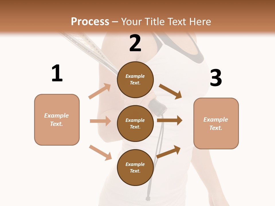 White Fit Stunning PowerPoint Template