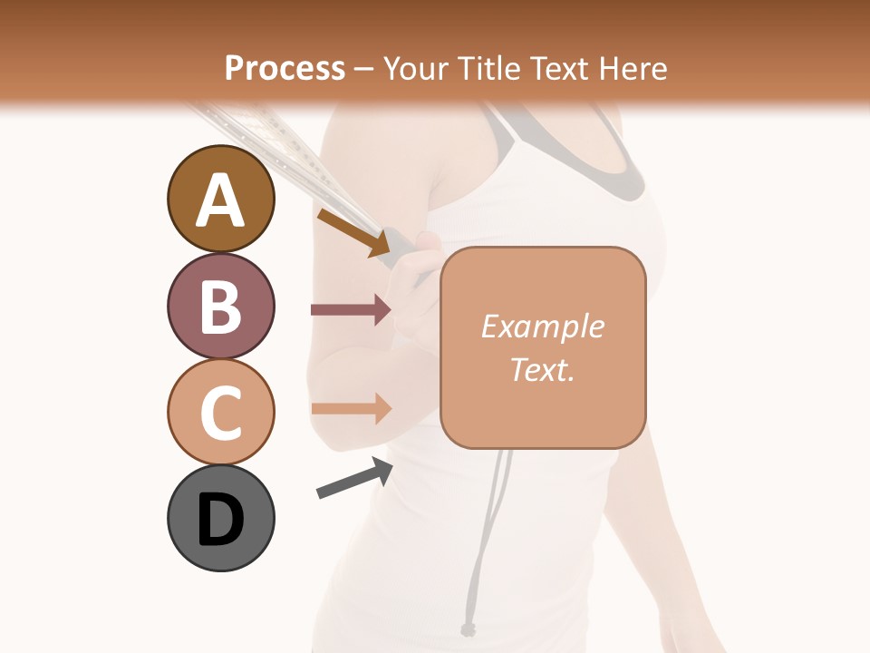 White Fit Stunning PowerPoint Template