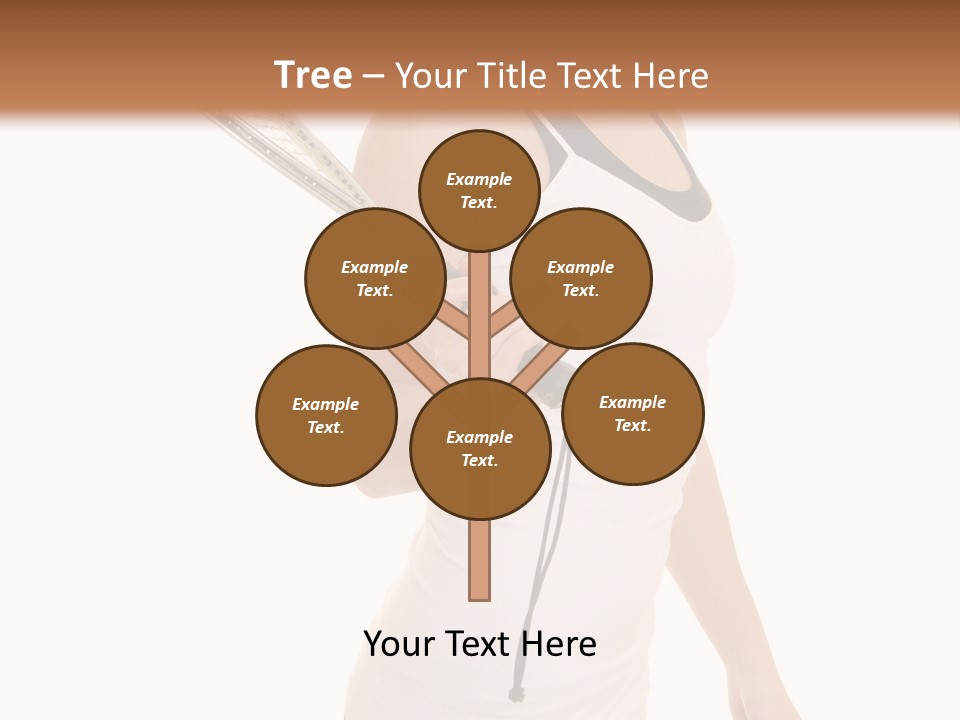 White Fit Stunning PowerPoint Template