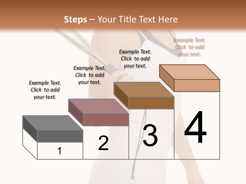 White Fit Stunning PowerPoint Template