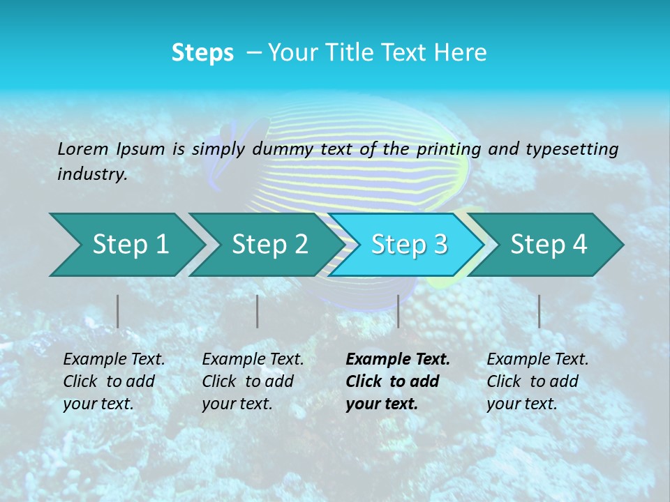 Wildlife Coral Egypt PowerPoint Template