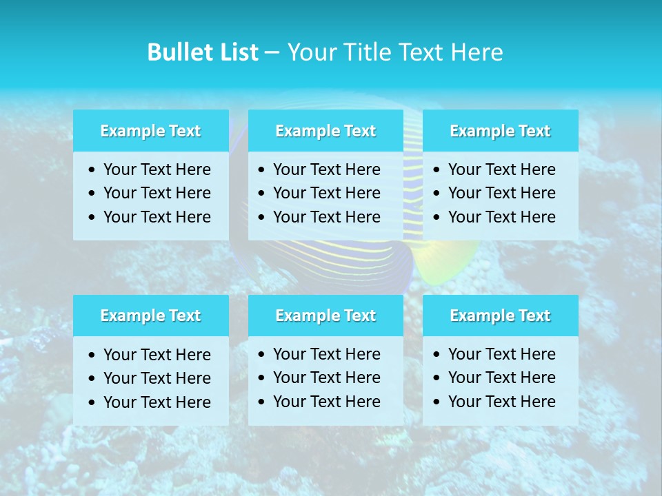 Wildlife Coral Egypt PowerPoint Template