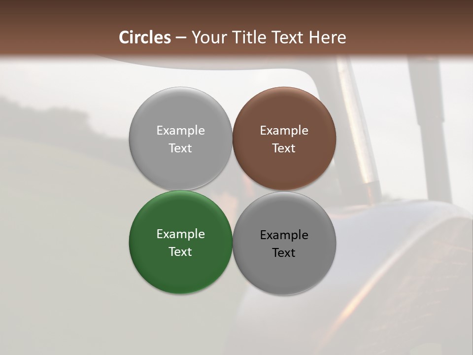 Einlochen Putten Platzreife PowerPoint Template