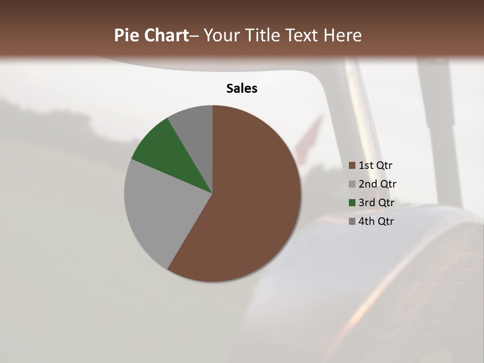 Einlochen Putten Platzreife PowerPoint Template