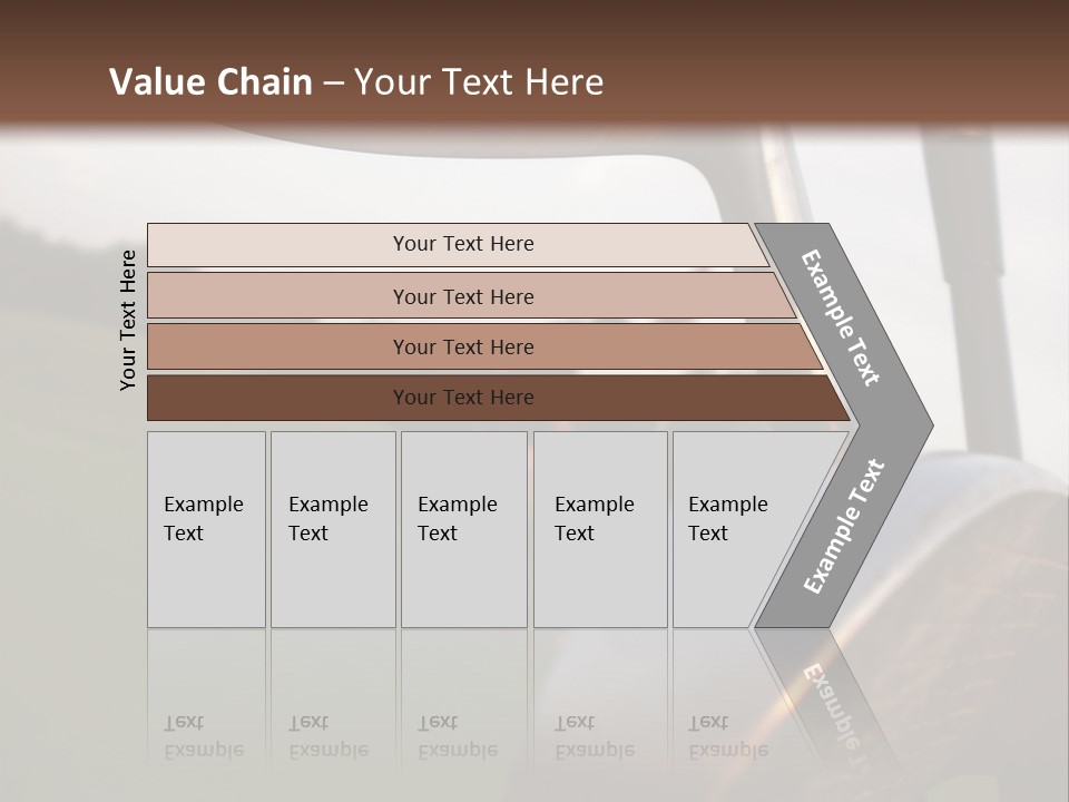 Einlochen Putten Platzreife PowerPoint Template