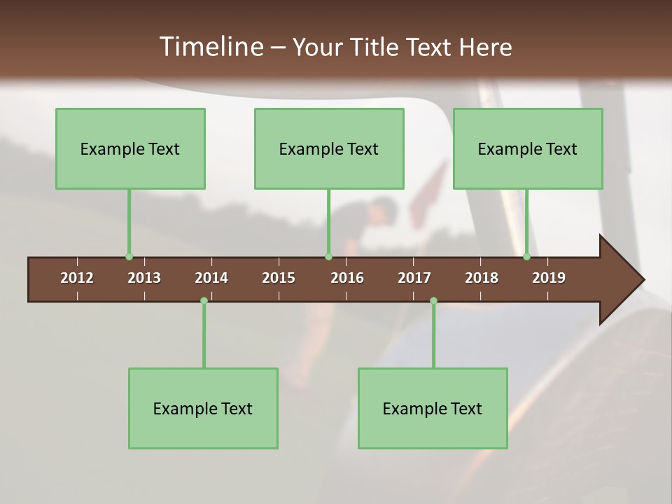 Einlochen Putten Platzreife PowerPoint Template