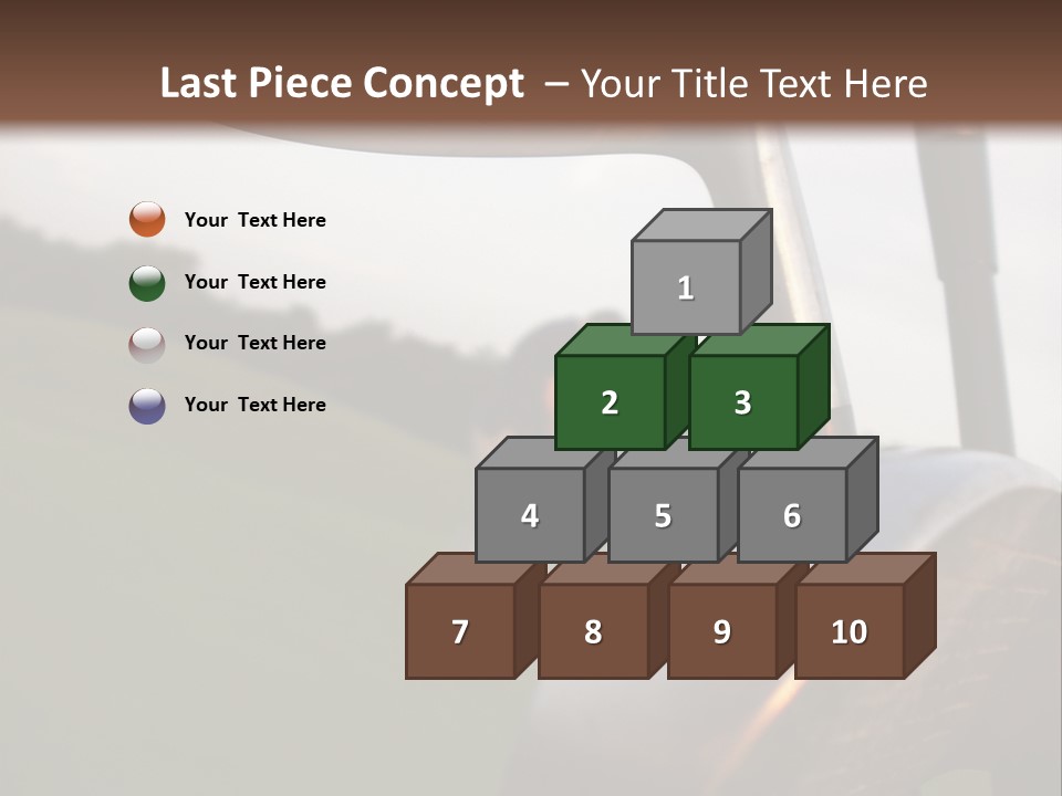 Einlochen Putten Platzreife PowerPoint Template