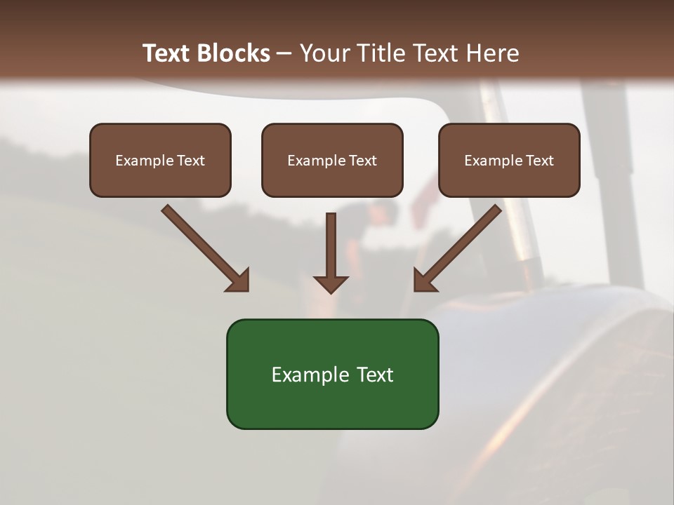 Einlochen Putten Platzreife PowerPoint Template