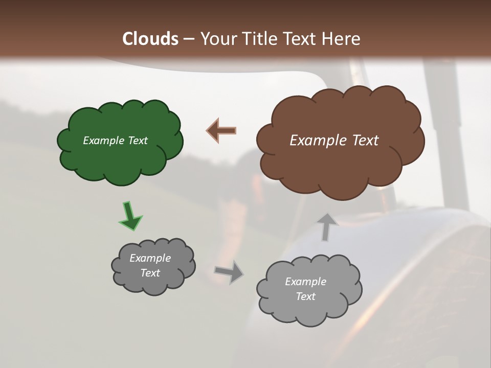 Einlochen Putten Platzreife PowerPoint Template