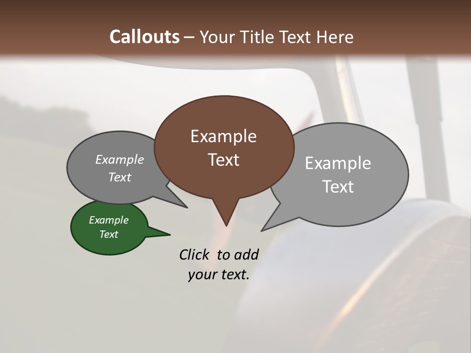 Einlochen Putten Platzreife PowerPoint Template