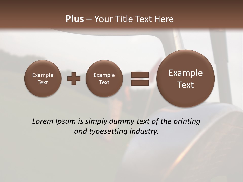 Einlochen Putten Platzreife PowerPoint Template
