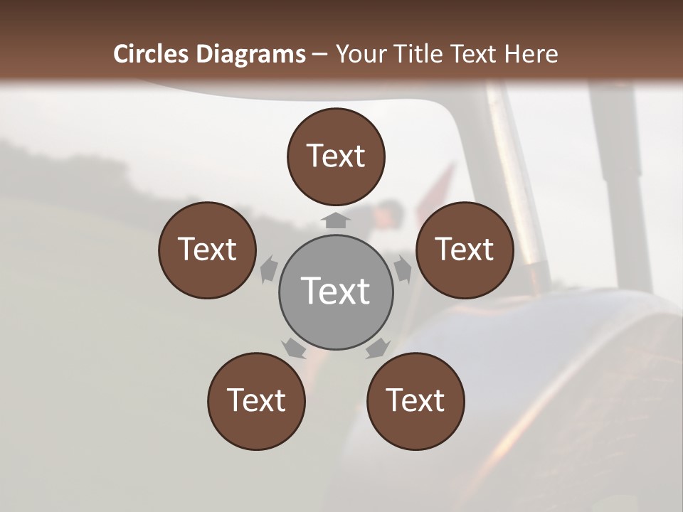 Einlochen Putten Platzreife PowerPoint Template