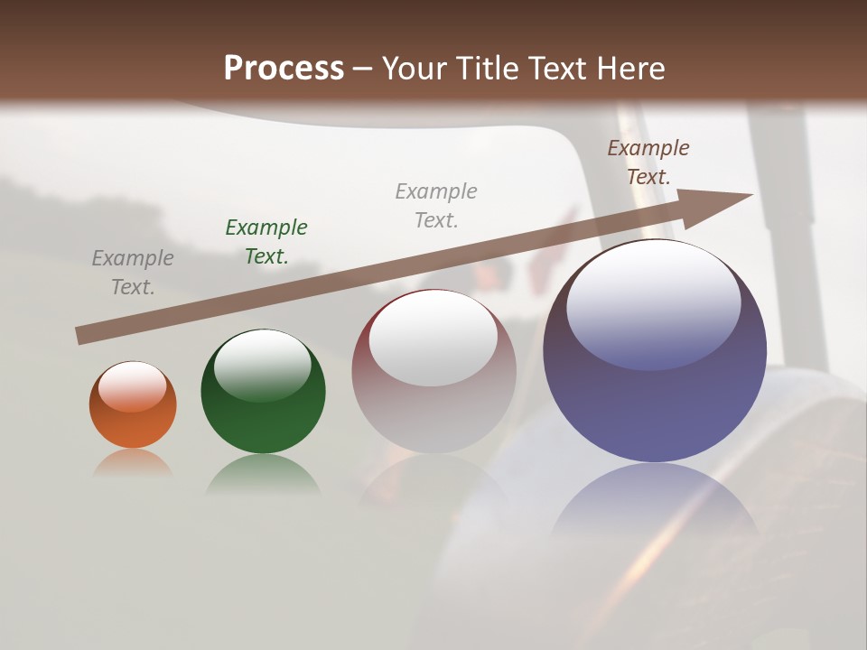 Einlochen Putten Platzreife PowerPoint Template