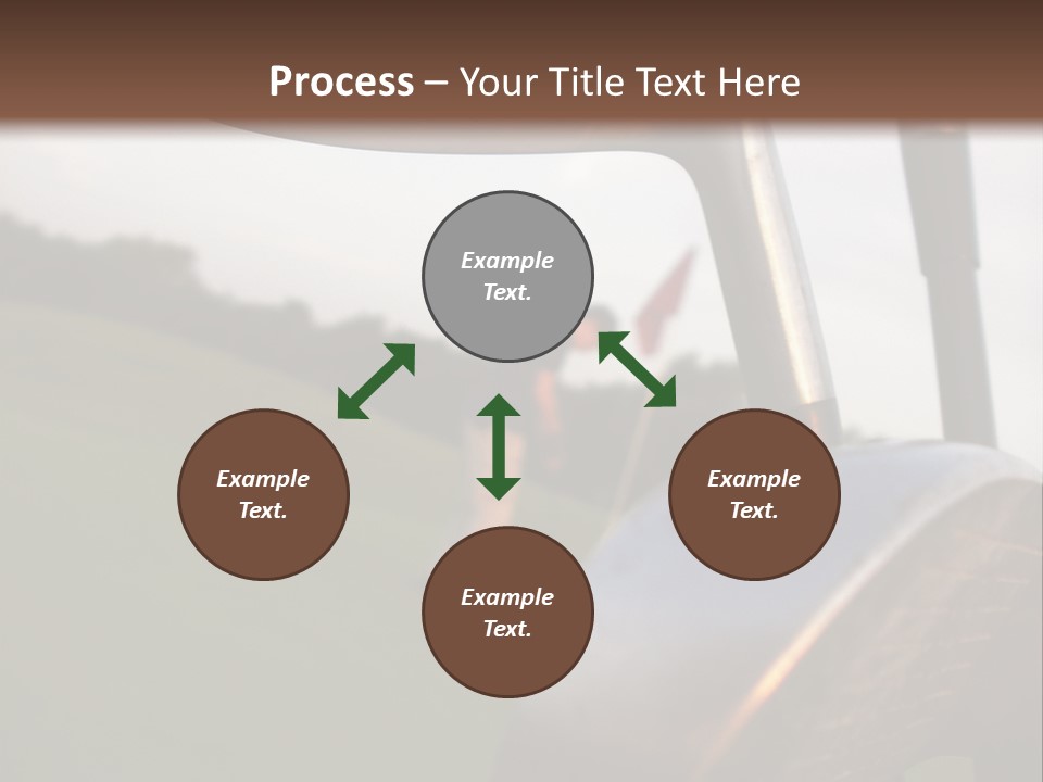 Einlochen Putten Platzreife PowerPoint Template