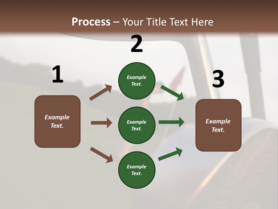 Einlochen Putten Platzreife PowerPoint Template