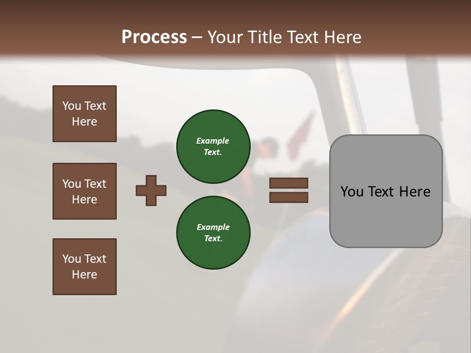 Einlochen Putten Platzreife PowerPoint Template