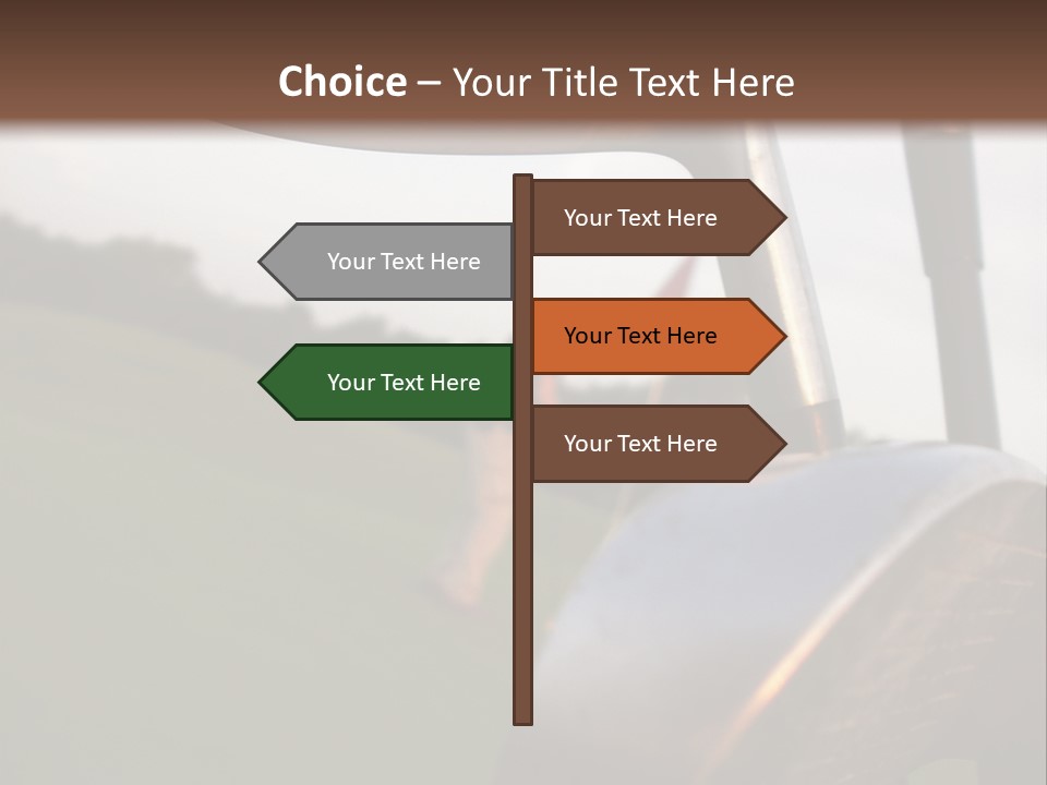 Einlochen Putten Platzreife PowerPoint Template