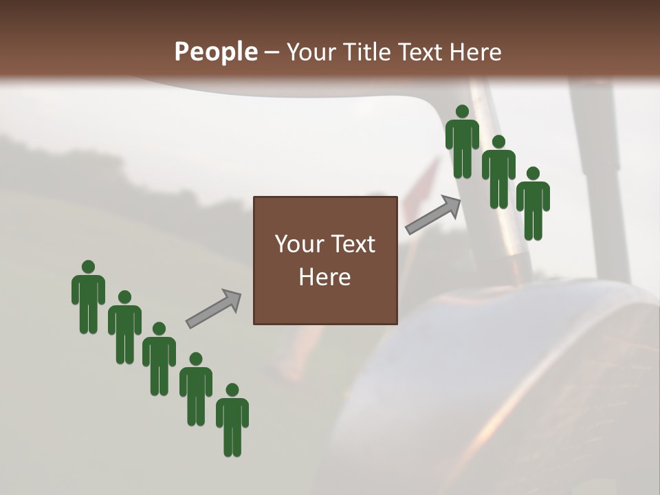 Einlochen Putten Platzreife PowerPoint Template
