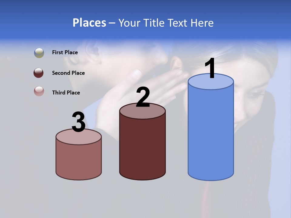 Krawatte Nadelstreifen Kreativ PowerPoint Template