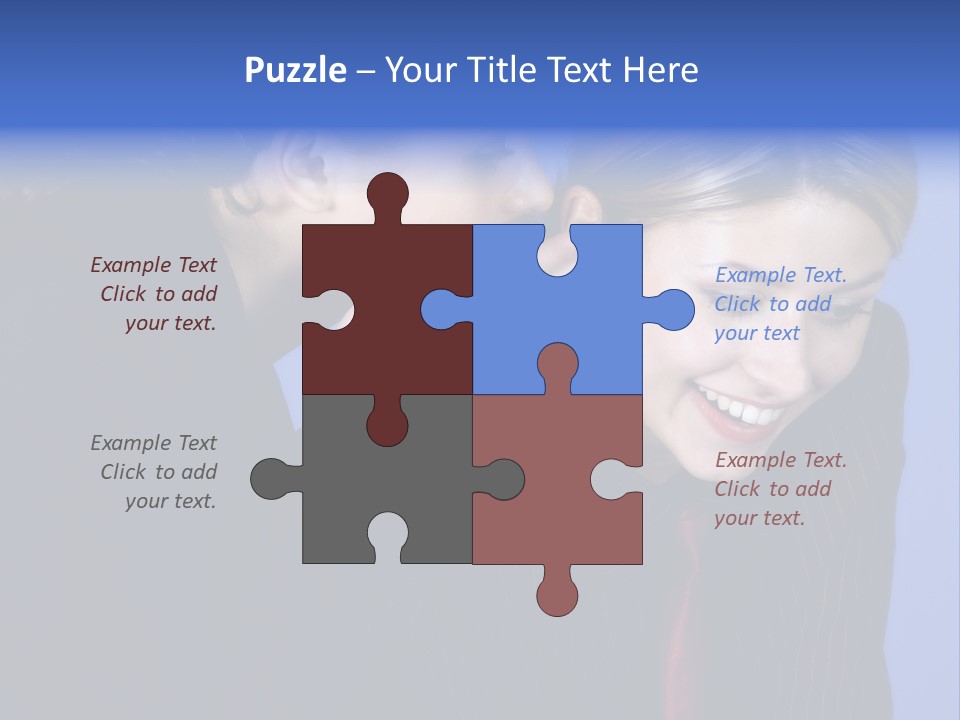 Krawatte Nadelstreifen Kreativ PowerPoint Template