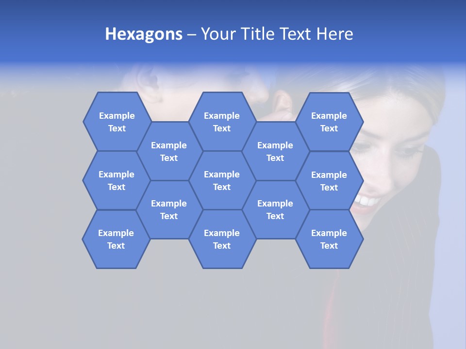 Krawatte Nadelstreifen Kreativ PowerPoint Template