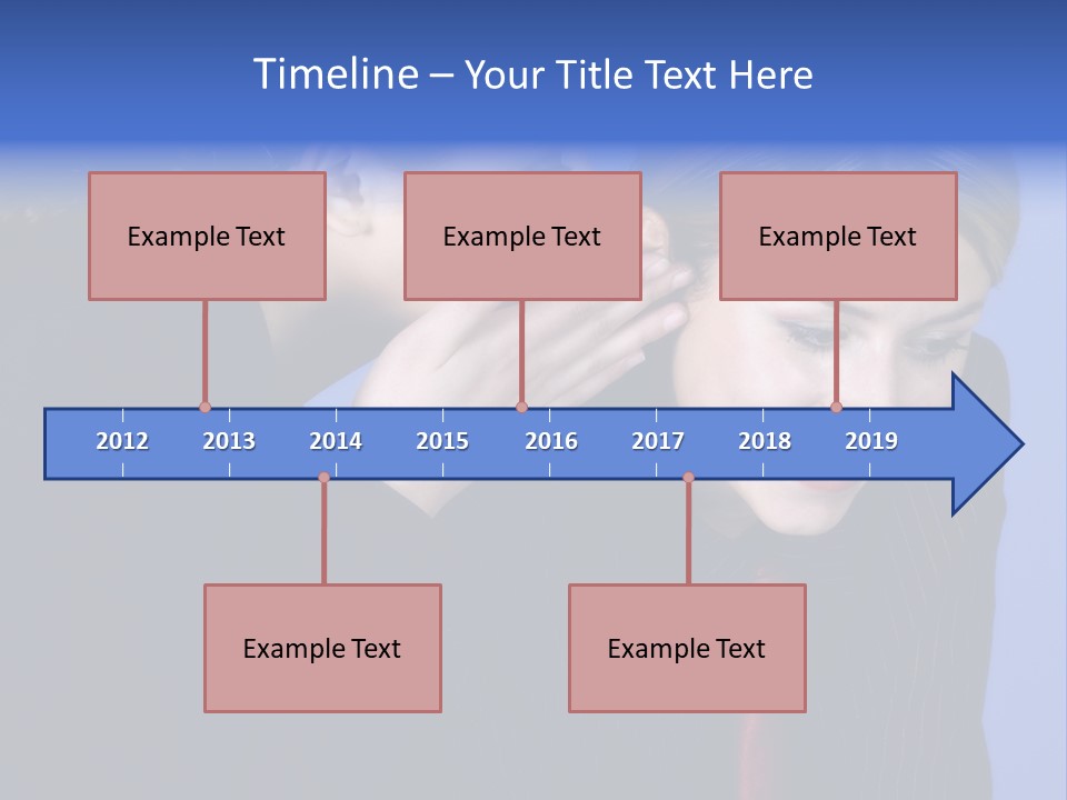 Krawatte Nadelstreifen Kreativ PowerPoint Template