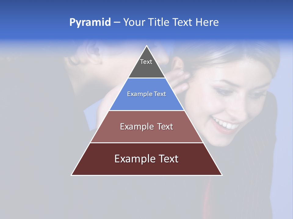 Krawatte Nadelstreifen Kreativ PowerPoint Template